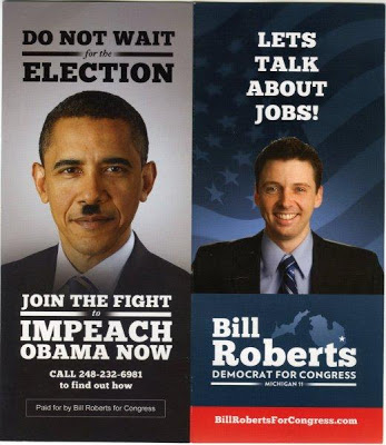 In the wacky 11th District, Dem candidate wants to impeach Obama