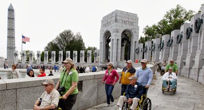 Imagine that – WWII monument hasn’t been shut down
