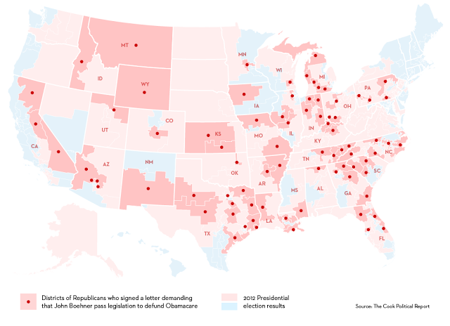 Harshest Obamacare critics are hardly a diverse bunch