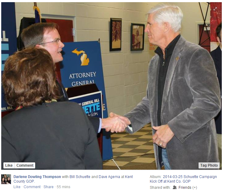 Schuette doubling down to get anti-gay, tea party support?