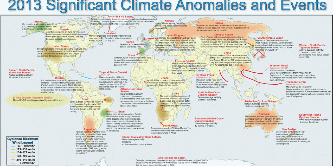 A global look at our crazy — and not so crazy — weather