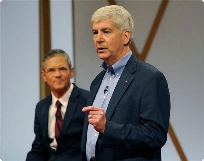 Biggest surprise of debate – no Snyder mention of Granholm