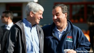 snyder-and-chris-christie-ap-110314