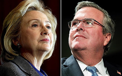 Report: Bush and Clinton seem inevitable, except to voters