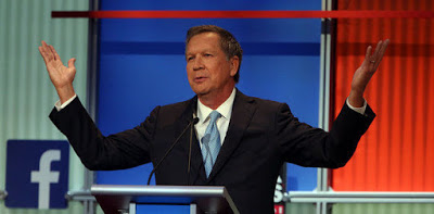 Media praises Kasich, poll of GOP voters gives a thumbs down
