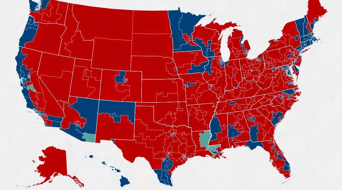 Dems control of House may be impossible for a decade
