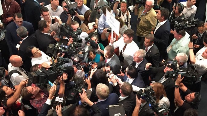 Hyped media coverage of presidential campaign comes under fire