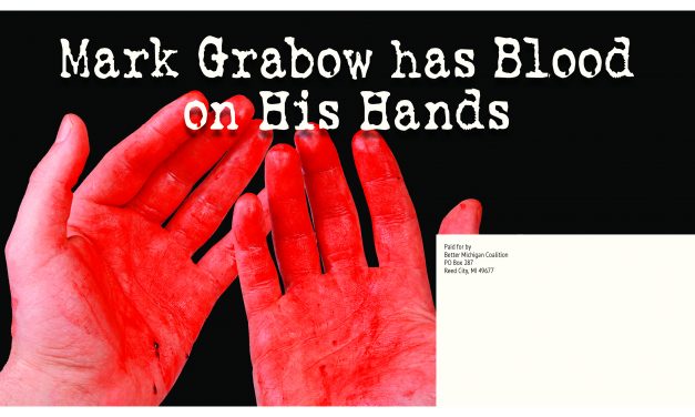 Candidate accused of (literally) having ‘blood on his hands’
