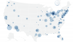 Map - Syrian refugees
