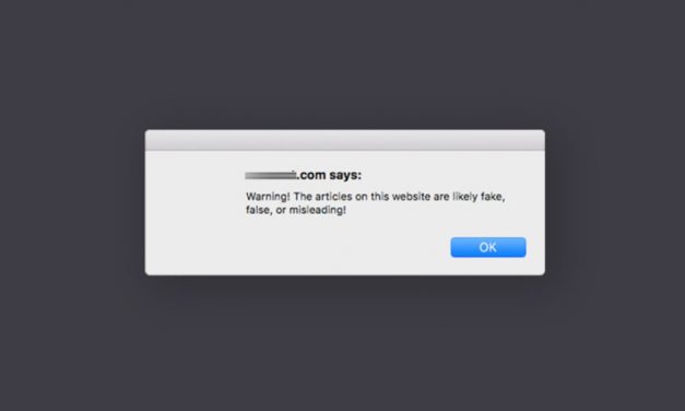 Now there’s a way to block fake news sites