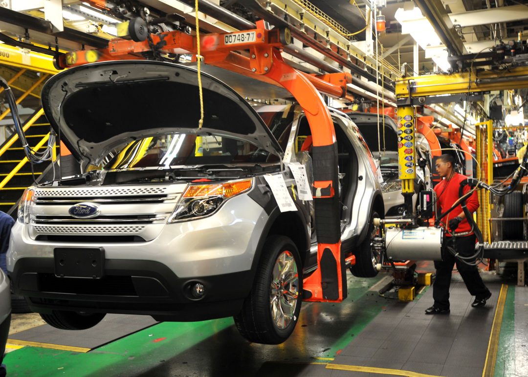 Ford auto assembly line Politically Speaking