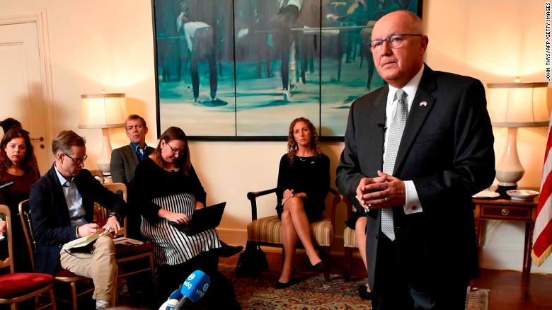 Dutch Ambassador Pete Hoekstra gives Russians a pass on fatal shootdown of airliner with Dutch passengers