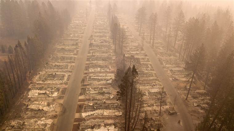 So, imagine the enormity of the California wildfire if it hit Michigan