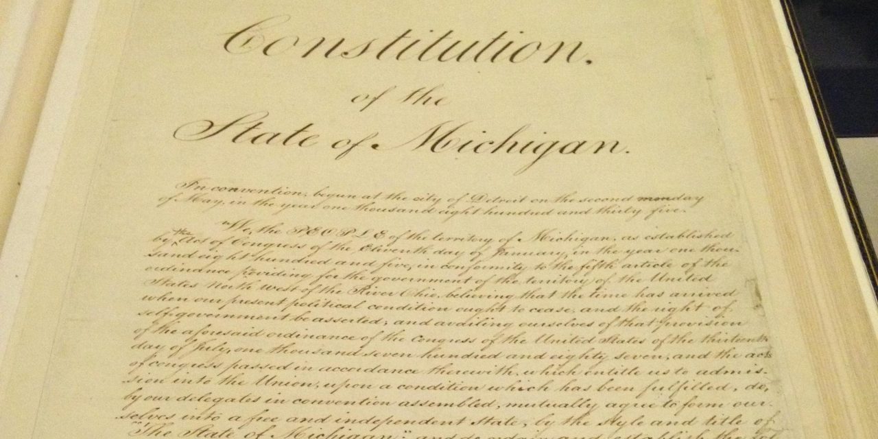 Proposal 2 follows the intent of the state Constitution