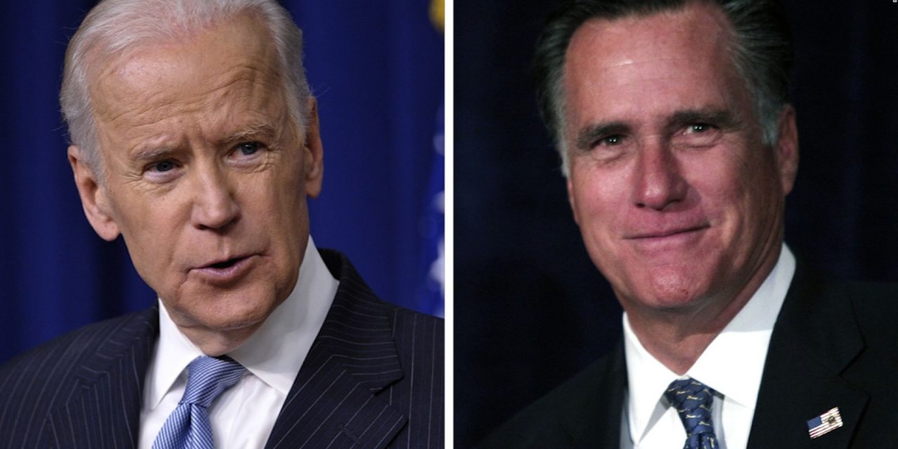What’s this? GOP consultant calls for Biden-Romney ticket in 2020