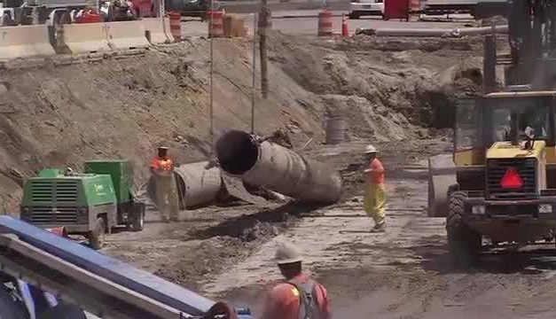 Two government agencies file lawsuits over Fraser sinkhole, Miller caught in middle