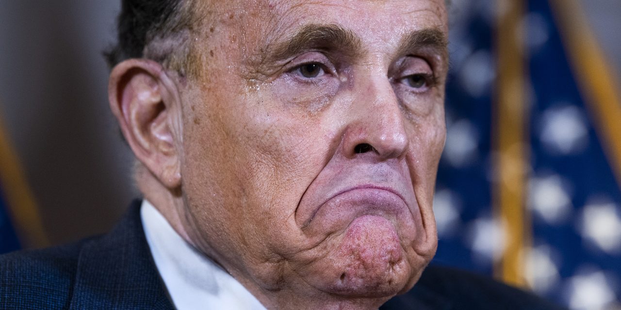 Book: Rudy started the Big Lie about Michigan election